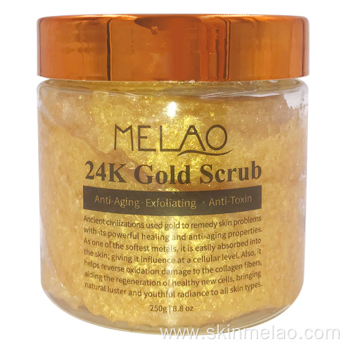 24k Gold Scrub Whitening Exfoliating Body Scrub